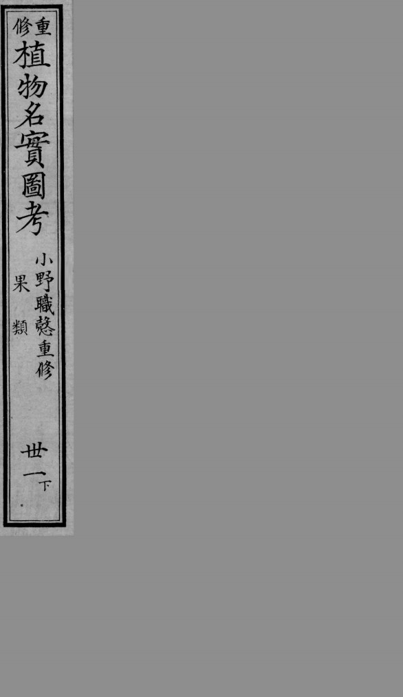 植物名实图考  31  下
